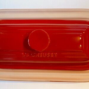 Le Creuset Cherry Red Butter Dish